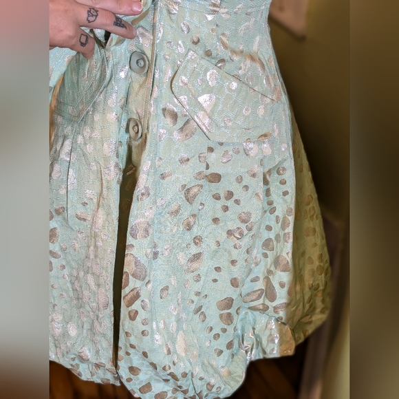 [RARE] Ethereal sparkling fit & flare cocktail dress by Samuel Dong | small - Picture 4 of 11